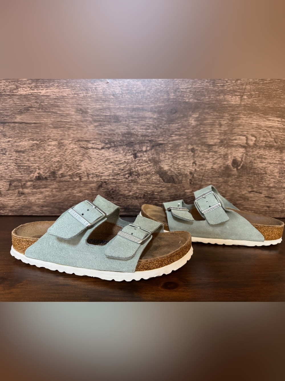 Light Green Birkenstock Arizona